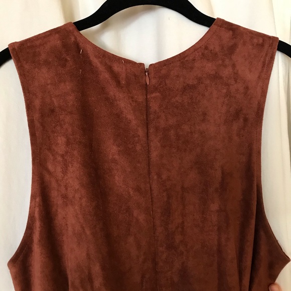 Anthropologie Faux Suede Jumpsuit - Picture 13 of 13